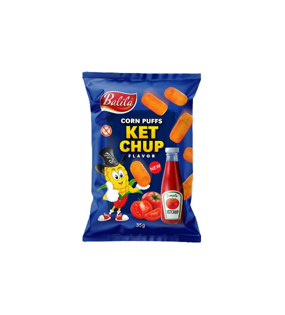 BALILA Chrupki kukurydziane o smaku ketchupu 35g