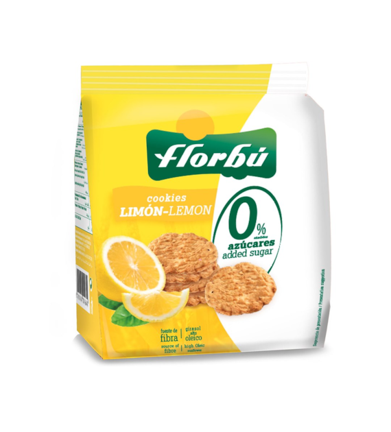 FLORBU Ciastka o smaku cytrynowym b/c 130g