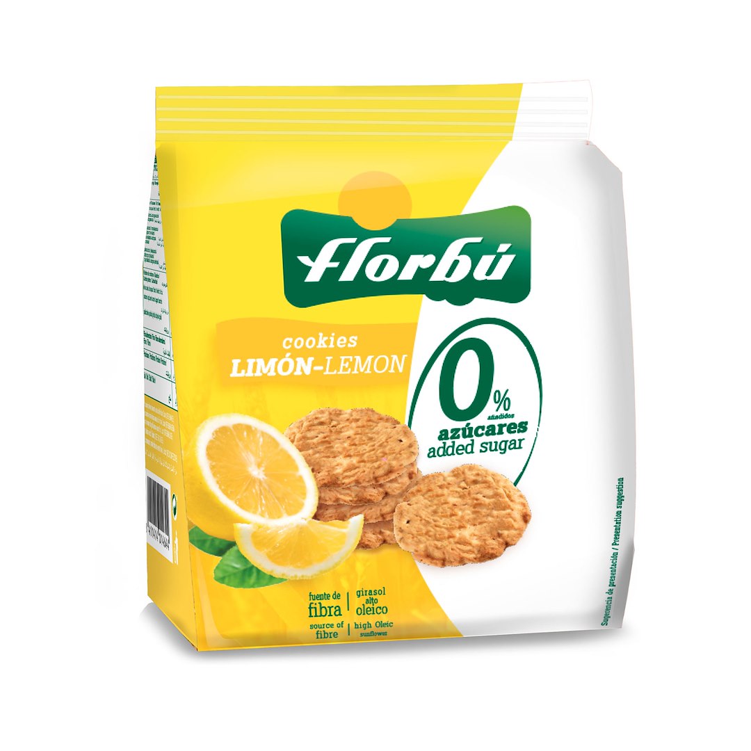 FLORBU Ciastka o smaku cytrynowym b/c 130g