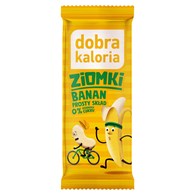 DOBRA KALORIA Ziomki baton z orzechów nerkowca Banan 32g
