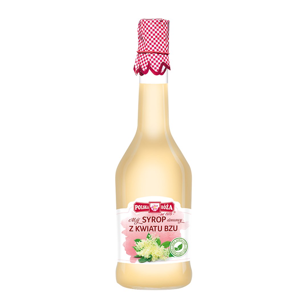 POLSKA RÓŻA Syrop z kwiatu bzu 500ml