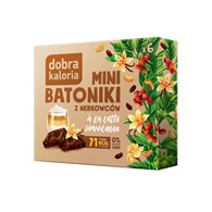 DOBRA KALORIA Mini batoniki a'la latte waniliowe 102g