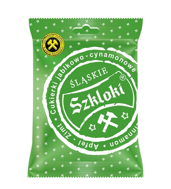 Śląskie szkloki jabłkowo-cynamonowe 80g