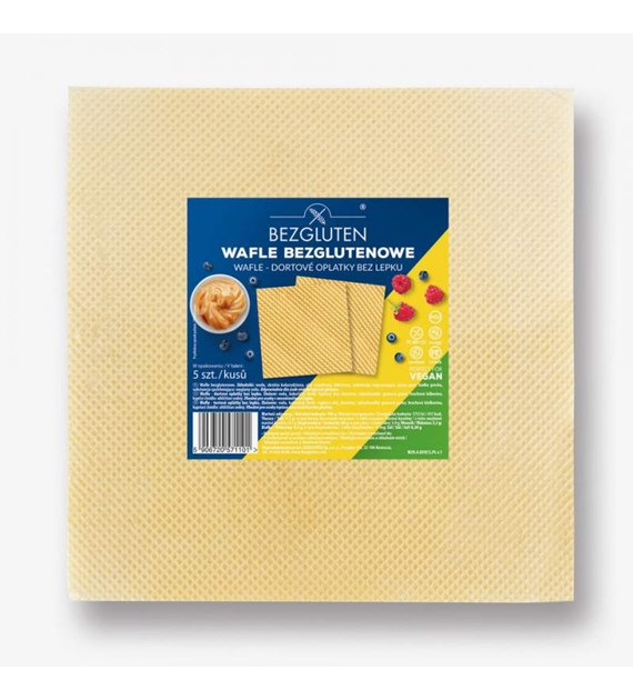 BEZGLUTEN Wafle bezglutenowe PKU 150g