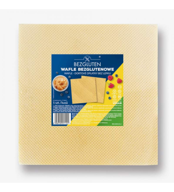 BEZGLUTEN Wafle bezglutenowe PKU 150g