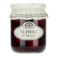 KROKUS Śliwki w occie 500g