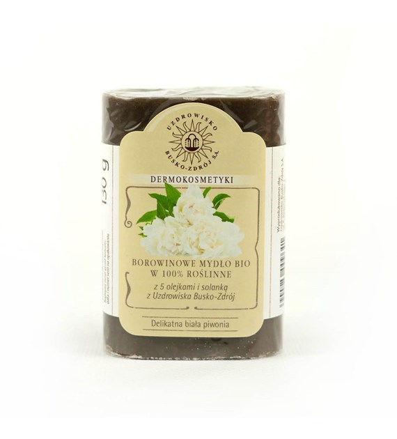 BUSKO-ZDRÓJ Mydło Biała Piwonia 130g