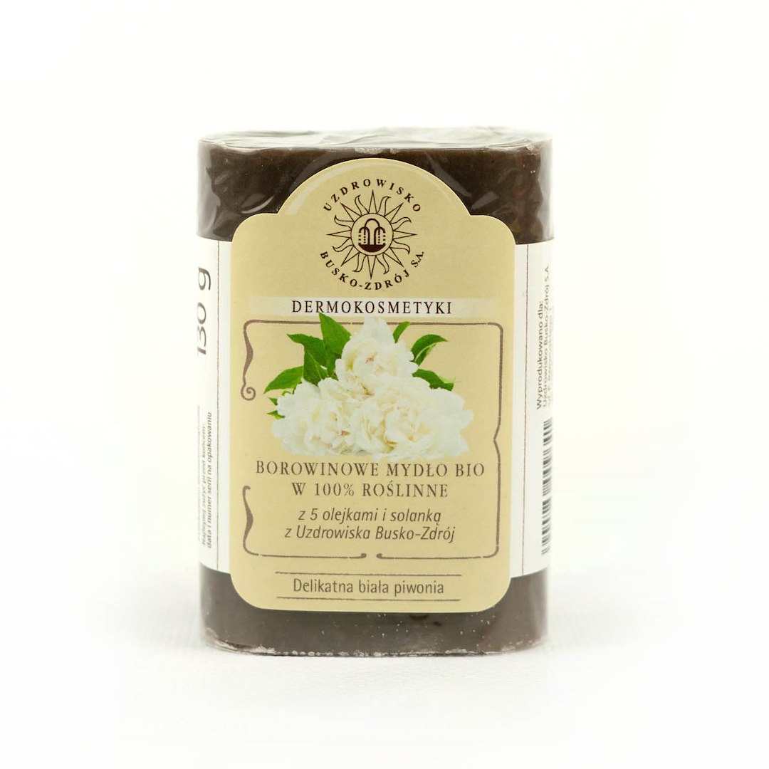 BUSKO-ZDRÓJ Mydło Biała Piwonia 130g
