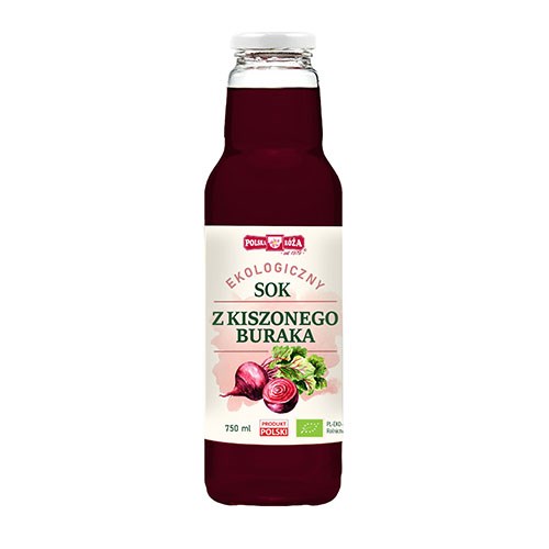POLSKA RÓŻA Sok z kiszonego buraka EKO 750ml