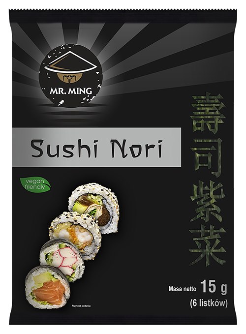MR. MING Sushi Nori 6 listków 15g