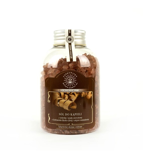 BUSKO-ZDRÓJ Sól do kąpieli Drzewo Cedrowe 500g
