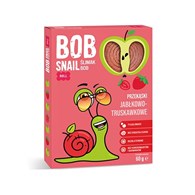 BOB SNAIL Przekąska jabłkowo-truskawkowa bez dodatku cukru 60g