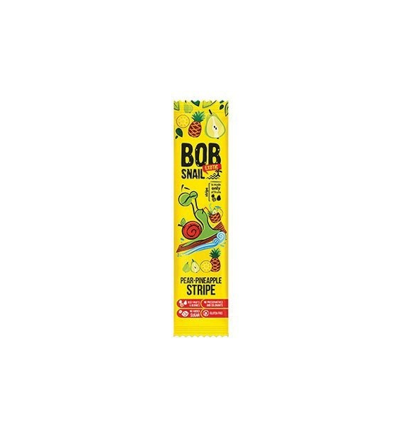 BOB SNAIL Przekąska gruszka-ananas b/c 14g