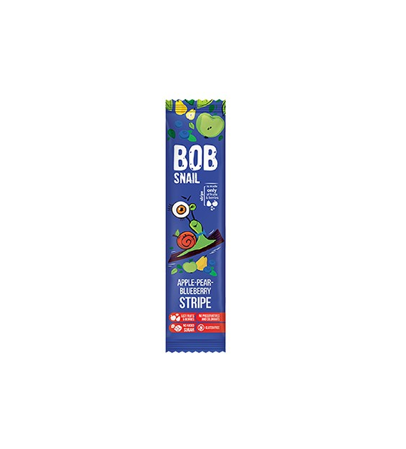 BOB SNAIL Przekąska jabłko-gruszka-borówka b/c 14g