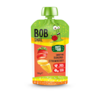 BOB SNAIL Smoothie banan-truskawka b/c 120 g