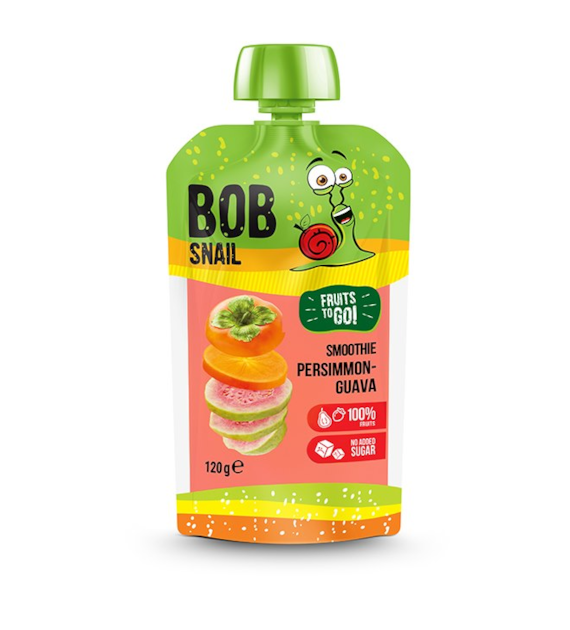 BOB SNAIL Smoothie kaki-persymona-guawa b/c 120g