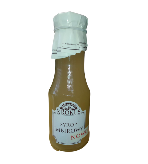 KROKUS Syrop imbirowy 355g