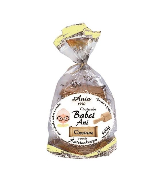 ANIA Ciast. Babci Ani owsiane śmietankowe 100g