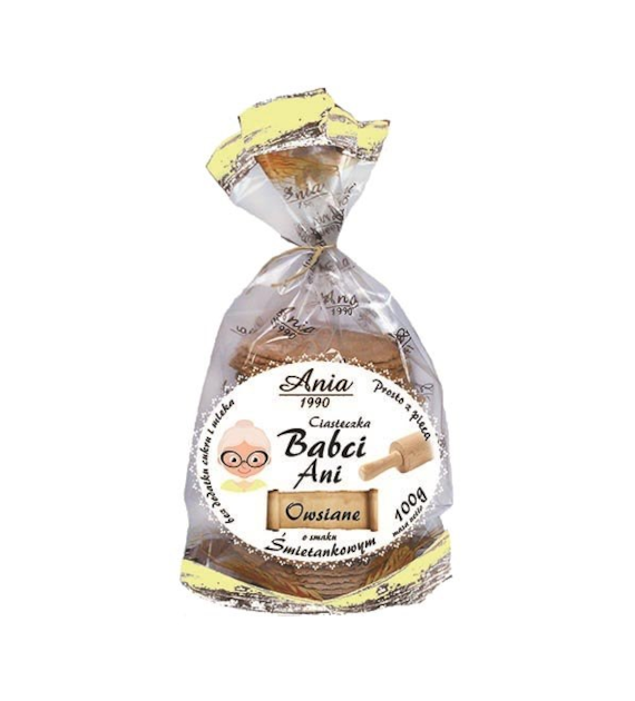 ANIA Ciast. Babci Ani owsiane śmietankowe 100g