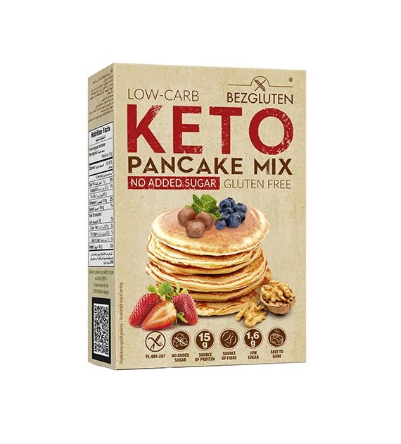 BEZGLUTEN Low-Carb KETO Pancake mix 150g