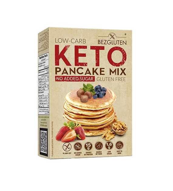 BEZGLUTEN Low-Carb KETO Pancake mix 150g