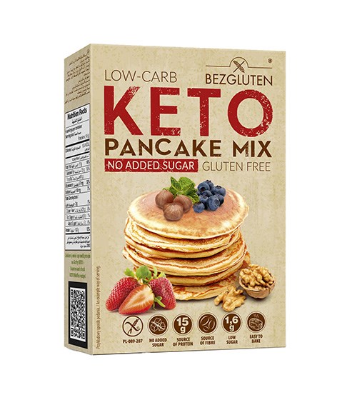 BEZGLUTEN Low-Carb KETO Pancake mix 150g