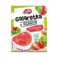 CELIKO Galaretka z agarem o sm. truskawkowym 45g