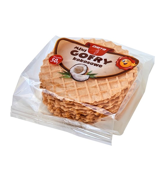 DIETA Gofry kokosowe Mini 50g