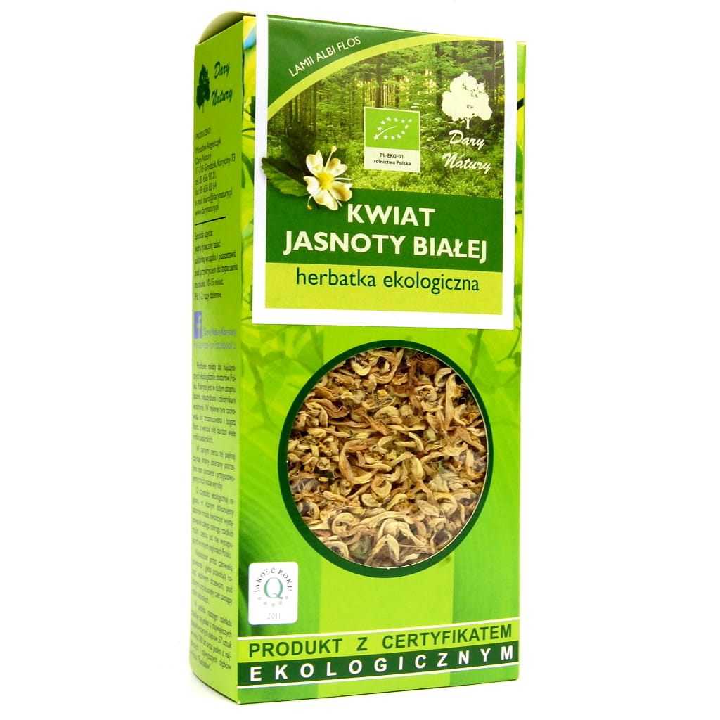 DARY NATURY Jasnota biała kwiat EKO 25g