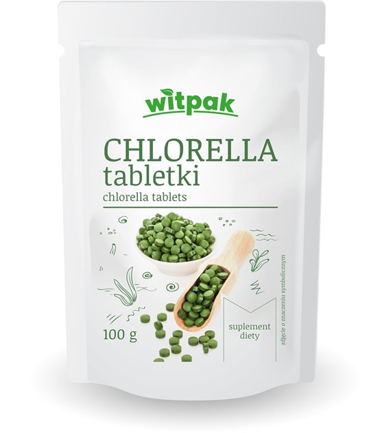 WITPAK Chlorella tabletki 100g