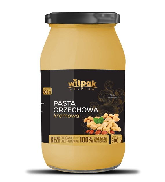 WITPAK Pasta orzechowa kremowa 900g