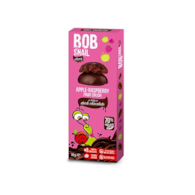 BOB SNAIL Ciasteczko owocowe jabłko-malina w ciemnej czekoladzie b/c 30g