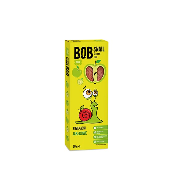 BOB SNAIL Przekąska jabłko b/c 30g