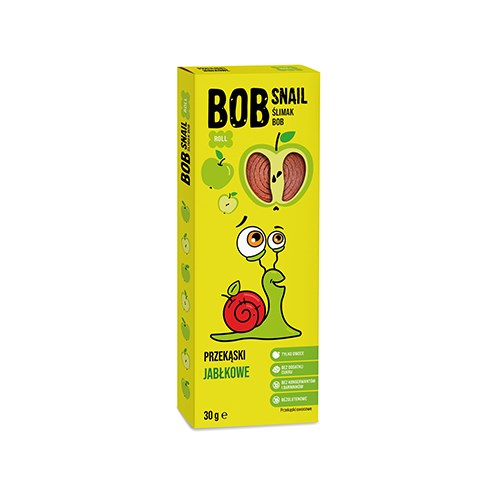 BOB SNAIL Przekąska jabłkowa bez dodatku cukru 30g