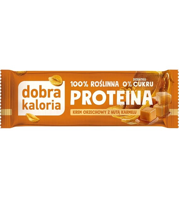 DOBRA KALORIA Baton PROTEINA o smaku karmelowym 42g