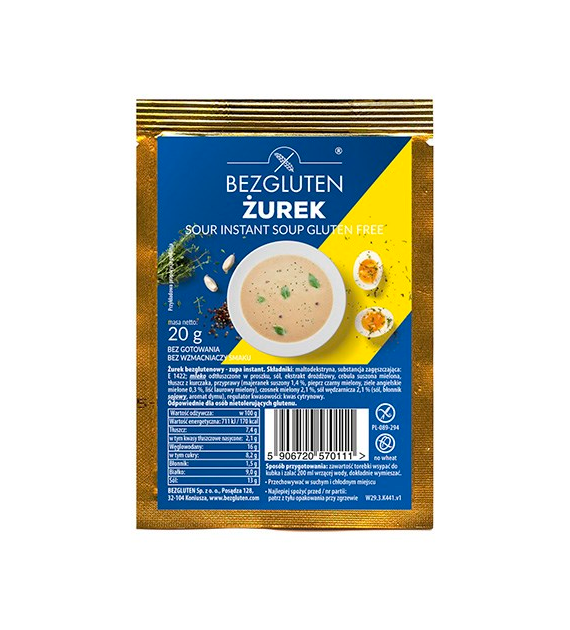BEZGLUTEN Żurek bezglutenowy 20g