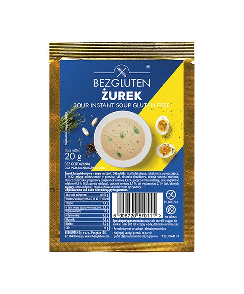 BEZGLUTEN Żurek bezglutenowy 20g