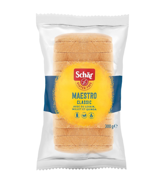 SCHAR Chleb biały Maestro Classic bezglutenowy 300g