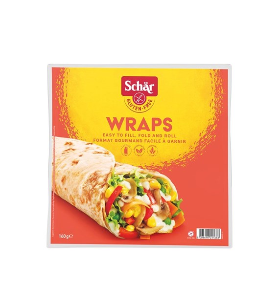 SCHAR Tortilla Wraps bezglutenowe 160g