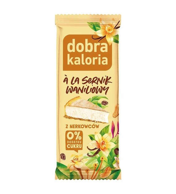 DOBRA KALORIA Baton z nerkowców a'la sernik 35g