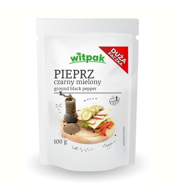 WITPAK Pieprz czarny mielony 100 g