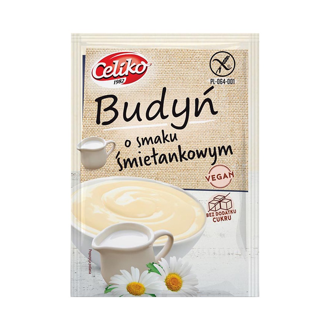 CELIKO Budyń o smaku śmietankowym 40g