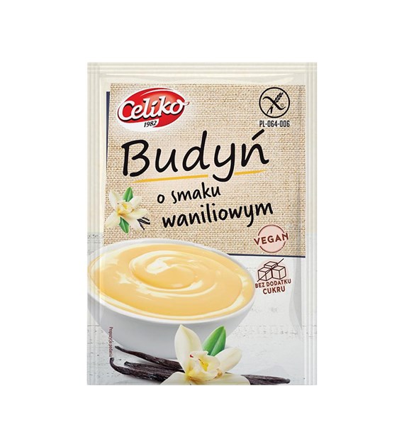 CELIKO Budyń o smaku waniliowym 40 g