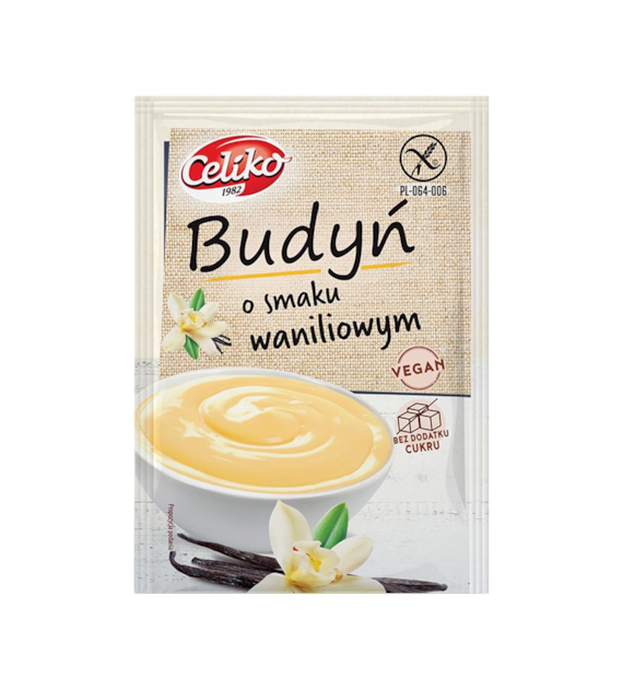 CELIKO Budyń o smaku waniliowym 40 g