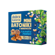 DOBRA KALORIA Mini batoniki a'la muffin jagodowy102g