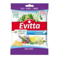 EVITTA Ziołowe cukierki z wit.C o smaku szałwi, cytryny i czarnego bzu b/c 60g