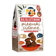 MALU FOOD Ciastka pieguski ciemne bezglutenowe bez dodatku cukru 100g