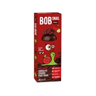 BOB SNAIL Ciasteczko owocowe jabłko-wiśnia w ciemnej belgijskiej czekoladzie 30g