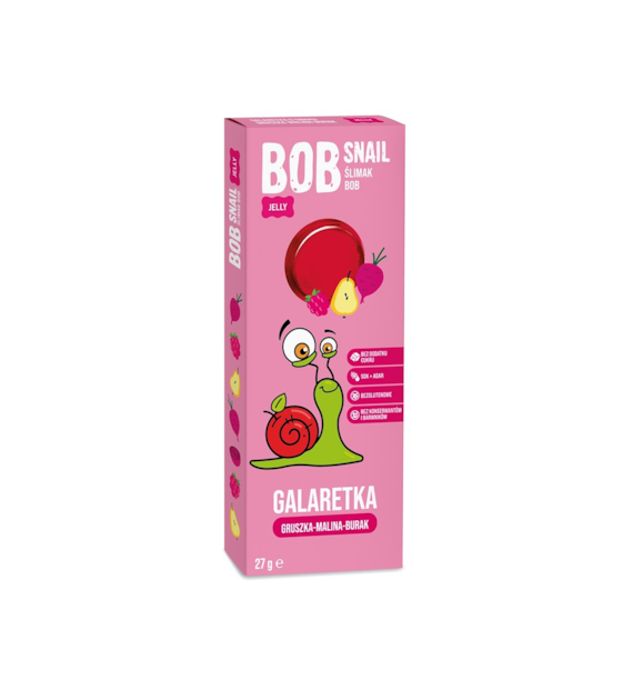 BOB SNAIL Galaretka owocowa gruszka-malina-burak  b/c 27g