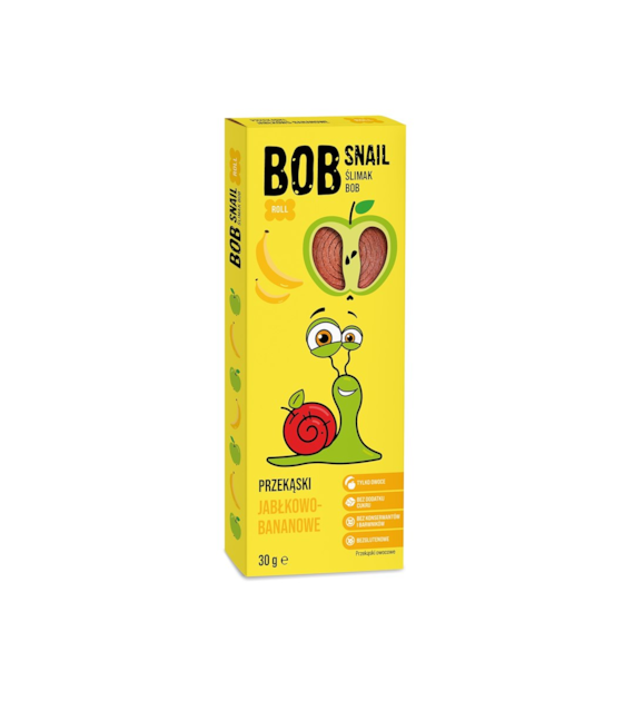 BOB SNAIL Przekąska jabłko-banan b/c 30g